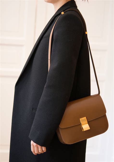 celine paris brown bag|celine cross over bag.